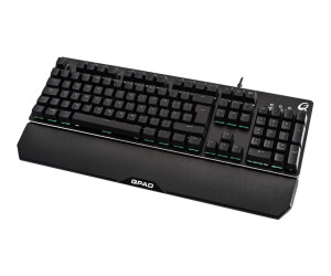 QPAD MK -40 - keyboard - backlit