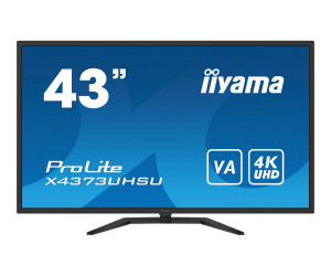 IIYAMA PROLITE X4373UHSU -B1 - LED monitor - 109.2 cm (43 ")