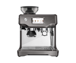 Say espresso machine barista touch black steel