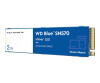 WD Blue SN570 NVMe SSD WDS200T3B0C - SSD - 2 TB - intern - M.2 2280 - PCIe 3.0 x4 (NVMe)