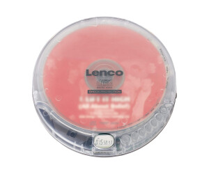 Lenco CD-202 - CD-Player - durchsichtig