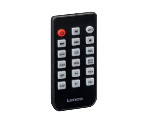 Lenco MC -030 - Microsystem - 2 x 5 watts - black