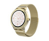 Inter Sales DENVER SW-360 - Gold - intelligente Uhr mit Mesh-Armband - Anzeige 3.1 cm (1.22")