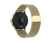 Inter Sales DENVER SW-360 - Gold - intelligente Uhr mit Mesh-Armband - Anzeige 3.1 cm (1.22")