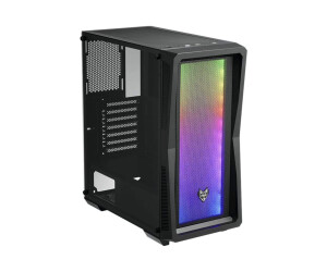 FSP CMT212A - Mid tower - ATX - Seitenteil mit Fenster (gehärtetes Glas)