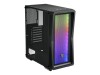 FSP CMT212A - Mid tower - ATX - Seitenteil mit Fenster (gehärtetes Glas)