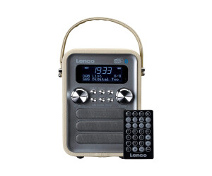 Lenco PDR-051 - Tragbares DAB-Radio - 4 Watt