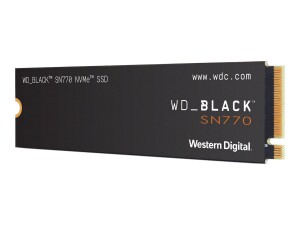 WD WD_BLACK SN770 WDS100T3X0E - SSD - 1 TB - Intern - M.2 2280 - PCIE 4.0 X4 (NVME)