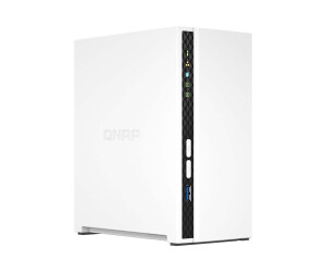 QNAP TS -233 - NAS server - 2 shafts - SATA 6GB/S