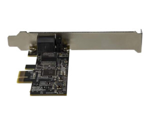 StarTech.com ST2GPEX PCI Express Netzwerkkarte (1 Port,  2.5Gbps 2.5GBASE-T, PCIe LAN Adapter Karte)