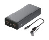 4smarts VoltHub Pro - Select Edition - Powerbank - 26800 mAh - 99.16 Wh - 22.5 Watt - 5 A - Huawei Fast Charge, PD 2.0, PD 3.0, QC 2.0, QC 3.0, AFC, SCP - 3 Ausgabeanschlussstellen (2 x USB, USB-C)