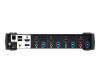 ATEN CS1824 KVMP Switch - KVM-/Audio-/USB-Switch