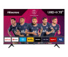 Hisense 70A6BG - 177 cm (70") Diagonalklasse A6BG Series LCD-TV mit LED-Hintergrundbeleuchtung - Smart TV - VIDAA - 4K UHD (2160p)