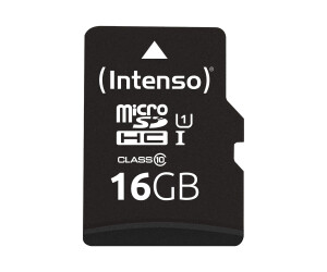 Intenso Performance - Flash-Speicherkarte (microSDHC/SD-Adapter inbegriffen)