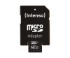 Intensive performance-flash memory card (MicroSDHC/SD adapter included)