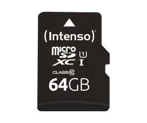 Intensive performance-flash memory card (Microsdxc-A-SD...