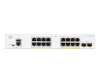Cisco Business 250 Series CBS250-16P-2G - Switch - L3 - Smart - 16 x 10/100/1000 (PoE+)