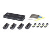 ATEN CS724KM USB Boundless KM Switch - Schalter Tastatur/Maus/USB/Audio