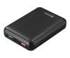 Sandberg Powerbank - 15000 mAh - 55.5 Wh - 45 watts - 4.5 A - PD, QC 3.0 - 3 output connection positions (2 x USB, USB -C)