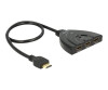 Delock HDMI UHD Switch 3 x HDMI in > 1 x HDMI out 4K