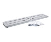 InLine 19" Rack zur Wandmontage - 2HE - 24-40cm Tiefe - grau