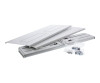 InLine 19" Rack zur Wandmontage - 2HE - 24-40cm Tiefe - mit Abdeckung - grau