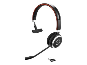 Jabra Evolve 65 UC mono - Headset - On-Ear - konvertierbar