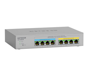 Netgear Plus MS108EUP - Switch - Managed - 4 x 100/1000/2.5G (POE ++)