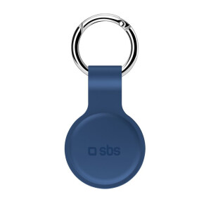SBS TEAIRTAGCASEB - Schlüsselfinder-Gehäuse - Blau - Silikon - Kratzresistent - 1 Stück(e) - AirTag