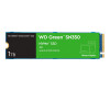WD Green SN350 NVMe SSD WDS100T3G0C - SSD - 1 TB - intern - M.2 2280 - PCIe 3.0 x4 (NVMe)