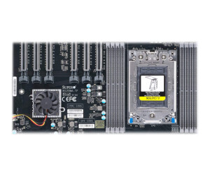 Supermicro M12SWA-TF - Motherboard - E-ATX - Socket sWRX8 - AMD WRX80 Chipsatz - USB-C Gen2, USB 3.2 Gen 1, USB 3.2 Gen 2, USB-C Gen 2x2 - 10 Gigabit LAN, Gigabit LAN - Onboard-Grafik - HD Audio (8-Kanal)