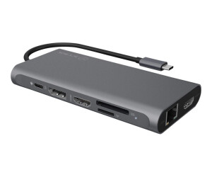 ICY BOX IB-DK4050-CPD - Dockingstation - USB-C