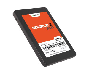 Mushkin Source 2 SED - SSD - verschlüsselt - 512 GB - intern - 2.5" (6.4 cm)