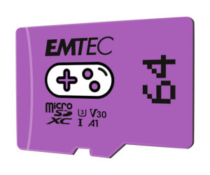 EMTEC Gaming - Flash-Speicherkarte - 64 GB - A1 / Video Class V30 / UHS-I U3