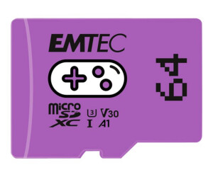 Emtec Gaming - Flash memory card - 64 GB - A1 / Video Class V30 / UHS -I U3