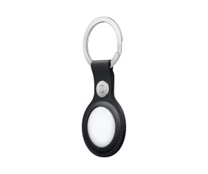 Apple Tasche für Airtag - rostfreier Stahl, Leder