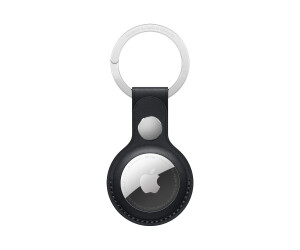 Apple Tasche für Airtag - rostfreier Stahl, Leder