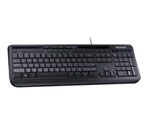 Microsoft Wired Keyboard 600 - Tastatur - USB