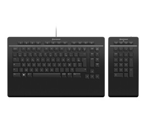 3Dconnexion Keyboard Pro with Numpad - Tastatur und...