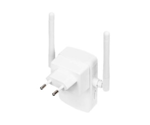 DIGITUS 300 Mbps Wireless Repeater / Access Point, 2.4 GHz + USB-Ladeanschluss