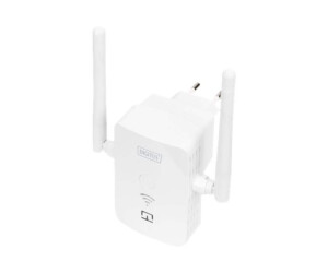 DIGITUS 300 Mbps Wireless Repeater / Access Point, 2.4 GHz + USB-Ladeanschluss