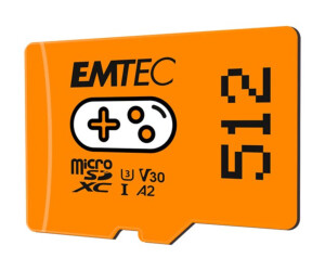 Emtec Gaming - Flash memory card - 512 GB - A2 / Video...