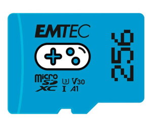 Emtec Gaming - Flash memory card - 256 GB - A1 / Video...