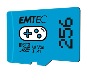 Emtec Gaming - Flash memory card - 256 GB - A1 / Video...
