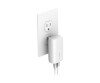 Belkin BoostCharge - Netzteil - 37 Watt - PD 3.0 - 2 Ausgabeanschlussstellen (USB, 24 pin USB-C)