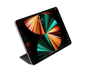 Apple Smart - Flip-Hülle für Tablet - Polyurethan - Schwarz - 12.9" - für 12.9-inch iPad Pro (3. Generation, 4. Generation, 5. Generation)