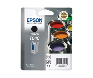 Epson T040 - Schwarz - Original - Blisterverpackung