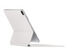 Apple Magic Keyboard - Tastatur und Foliohülle - mit Trackpad - hinterleuchtet - Apple Smart connector - QWERTY - Dänisch - weiß - für 12.9-inch iPad Pro (3. Generation, 4. Generation, 5. Generation)