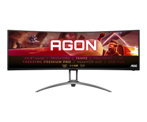AOC Gaming AG493QCX - Agon Series - LED monitor - Gaming - bent - 124.5 cm (49 ")
