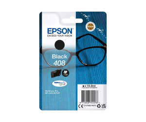 Epson 408 - 18.9 ml - black - original - blister packaging